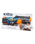 Мега бластер с барабан Zuru X Shot Skins - Last Stand, Game Over, с 16 стрели