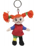 Мек ключодържател Pippi - Пипи Дългото чорапче, кукла