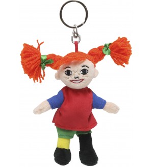 Мек ключодържател Pippi - Пипи Дългото чорапче, кукла