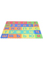 Мек пъзел-килим Moni - Българската азбука - 30 елемента