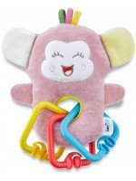 Мека играчка BabyJem - Mini Monkey, Rose 