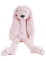 Мека играчка Happy Horse - Зайчето Richie, розово, 38 cm