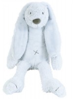 Мека играчка Happy Horse - Зайчето Richie, синьо, 38 cm 