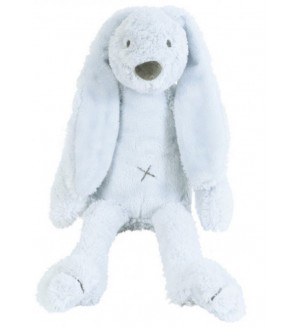 Мека играчка Happy Horse - Зайчето Richie, синьо, 38 cm 