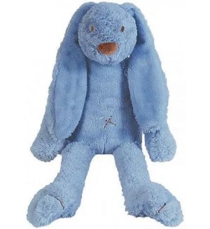 Мека играчка Happy Horse - Зайчето Richie, тъмносиньо, 58 cm