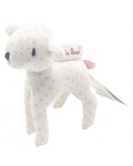 Мека играчка Kathe Kruse - Петнисто кученце, 11 cm, бяло
