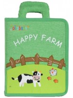 Мека книжка-чанта Jollybaby - Happy Farm