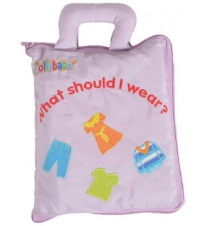 Мека книжка-чанта Jollybaby - What Should I Wear