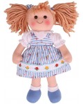 Мека кукла Bigjigs - Кристин, 34 cm