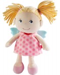 Мека кукла Haba - Ангелче с розова рокля и крилца, 20 cm