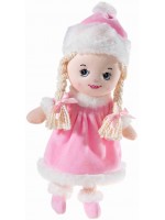 Мека кукла Heunec Poupetta - Анушка, със зимни дрехи, 30 cm