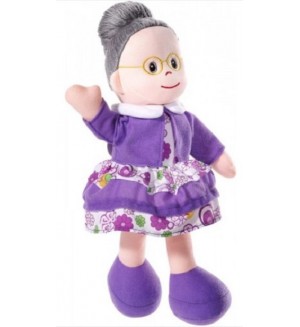 Mека кукла Heunec Poupetta - Баба, 30 cm