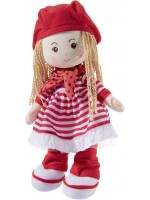 Мека кукла Heunec Poupetta - С червена шапчица, 30 cm