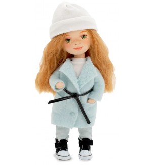 Мека кукла Orange Toys Sweet Sisters - Сънни с ментово палто, 32 cm