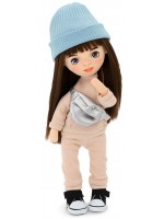 Мека кукла Orange Toys Sweet Sisters - София с бежов анцуг, 32 cm
