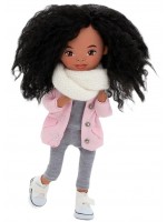 Мека кукла Orange Toys Sweet Sisters - Тина с розово яке, 32 cm