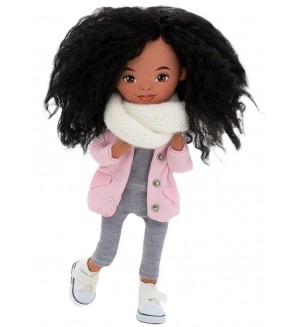 Мека кукла Orange Toys Sweet Sisters - Тина с розово яке, 32 cm