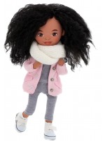Мека кукла Orange Toys Sweet Sisters - Тина с розово яке, 32 cm