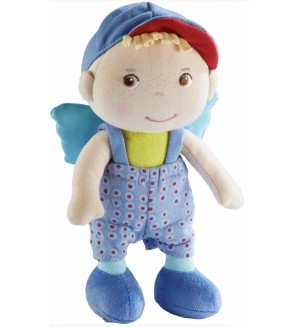 Мека кукла за гушкане Haba - Ангел пазител Фридо, 20 cm