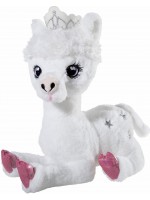 Мека плюшена играчка Heunec Crownies - Алпака, 27 cm