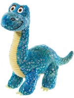 Мека плюшена играчка Heunec Playclub - Бронтозавър, 25 cm