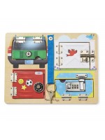 Melissa and Doug Дървена дъска със закопчалки 772195409