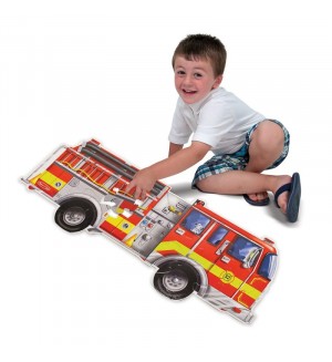 Melissa and Doug Пъзел за земя - Пожарна 772104364 Melissa and Doug Пъзел за земя - Пожарна 772104364