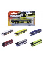 Метален автобус Majorette - MAN City Buses, 13 cm, асортимент