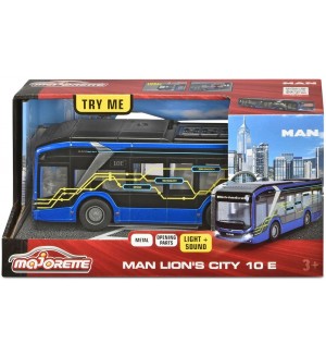 Метален автобус Majorette - MAN Lion's City 10 E