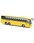 Метален автобус Rappa - RegioJet, 19 cm, жълт