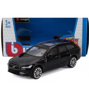 Метален автомобил Bburago - Volvo V90 Cross Country, 1:43, черен