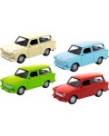 Метален автомобил Goki - Trabant 601, 1:38, асортимент