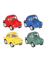 Метален автомобил Goki - Volkswagen Classical Beetle, асортимент