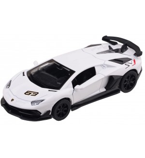 Метален автомобил Metal Speed Zone - Lamborhini Aventador Svj, 1:43, асортимент