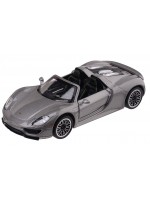 Метален автомобил Metal Speed Zone - Porsche 918 Spyder, 1:43, асортимент