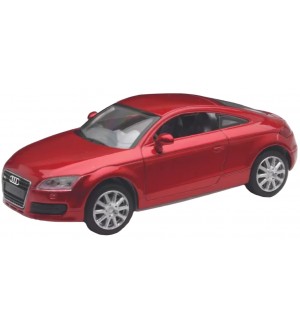 Метален автомобил Newray - Audi TT, 1:43, червен