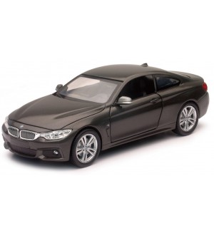 Метален автомобил Newray - BMW F32 4 Series Coupe M Sportpacket, 1:24, кафяв