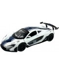 Метален автомобил Re-El Toys - McLaren P1, #51 Racing, 2013, 1:43, бял