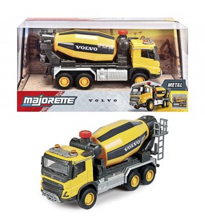 Метален бетоновоз Majorette – Volvo FMX, 19 cm