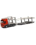 Метален камион автовоз New Ray - Iveco Stralis, 1:43, 45 cm