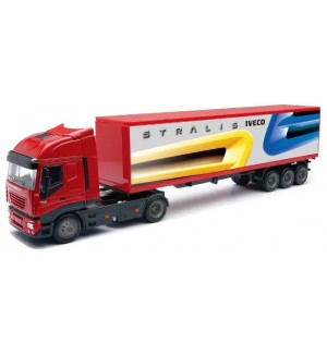 Метален камион Newray - Iveco Stralis, 1:43, 45 cm Метален камион Newray - Iveco Stralis, 1:43, 45 cm