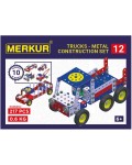 Метален конструктор 10 в 1 Merkur - Пътна помощ, 217 части 