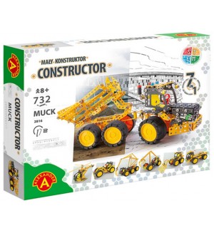 Метален конструктор 7 в 1 Alexander - Muck, 732 части