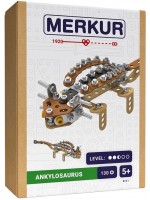 Метален конструктор Merkur - Ankylosaurus, 130 части