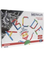 Метален конструктор Merkur - Азбука с магнитна дъска, 616 части