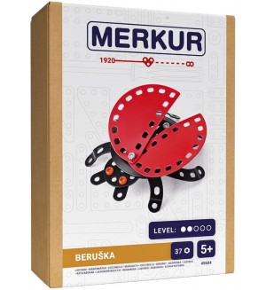 Метален конструктор Merkur - Калинка, 37 части Метален конструктор Merkur - Калинка, 37 части