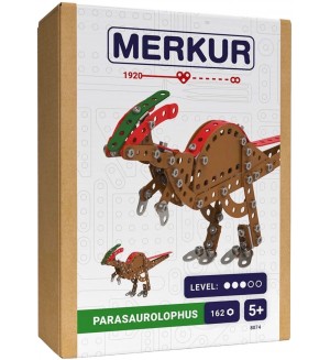 Метален конструктор Merkur - Parasaurolophus, 162 части