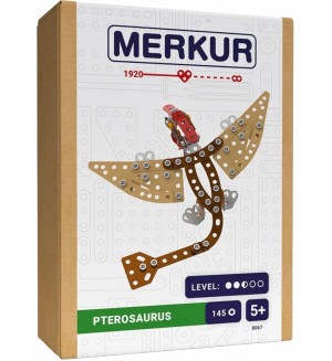 Метален конструктор Merkur - Птерозавър, 145 части