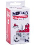 Метален конструктор Merkur - Трактор, 82 части