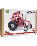 Метален конструктор Merkur - Трактор с кормило, 208 части